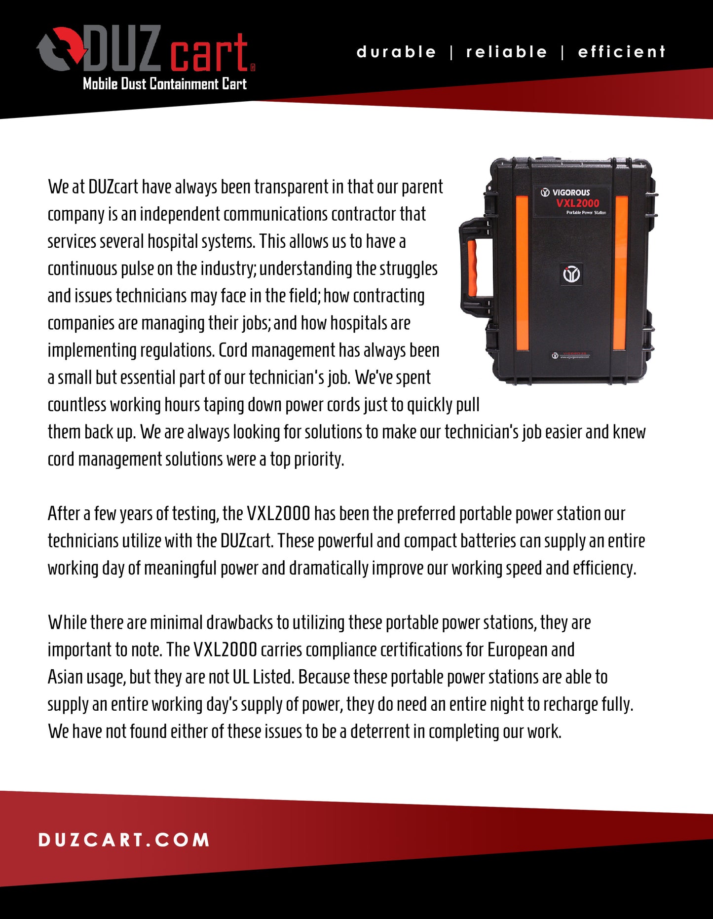 VXL2000 Portable Power Station